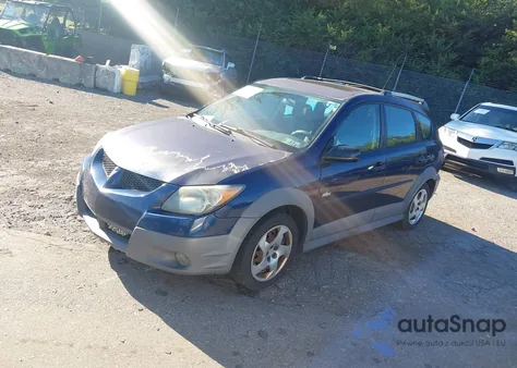 2004 Pontiac Vibe из США, поврежденный, VIN 5Y2SL62834Z446375